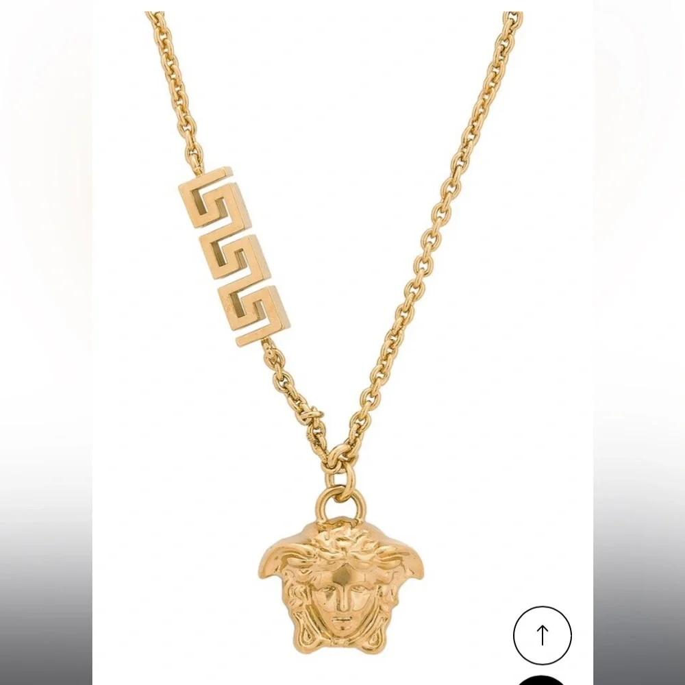 Versace Gold Medusa Ankle Bracelet